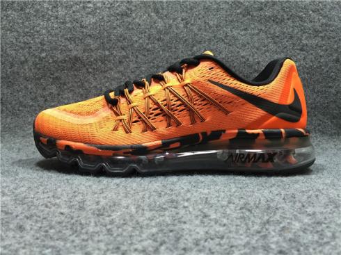 Nike Air Max 2015 Total Orange Black Mens Shoes 749373-800