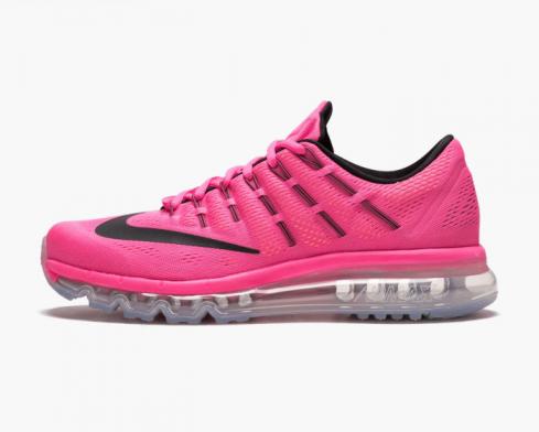 Nike Air Max 2016 Pink Blast Black Womens Running Shoes 806772-601