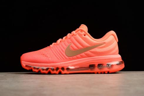 Authentic Nike Air Max 2017 Mesh Breathable Running Shoes 861523-800