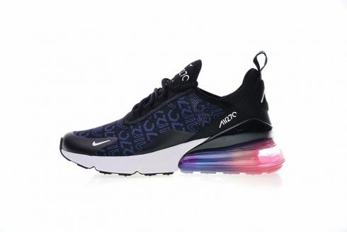 air max 270 black white and pink