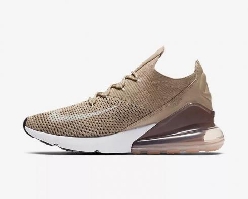 Nike Air Max 270 Flyknit Khaki Training Mens Shoes AO1023-200