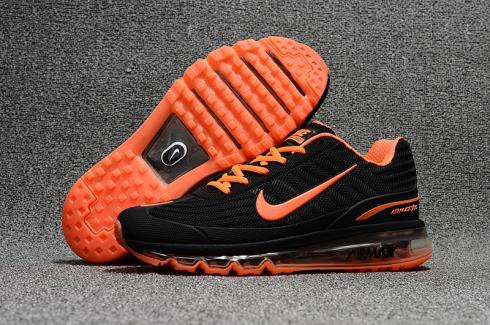 Nike Air Max 360 KPU Running Shoes Men Black Orange 310908-008
