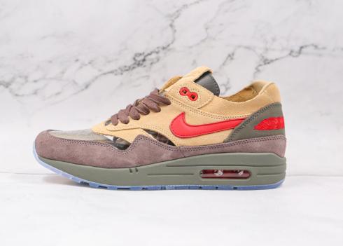 Clot x Nike Air Max 1 Kiss Of Death CHA Tea Leaf Brown DD1870-200