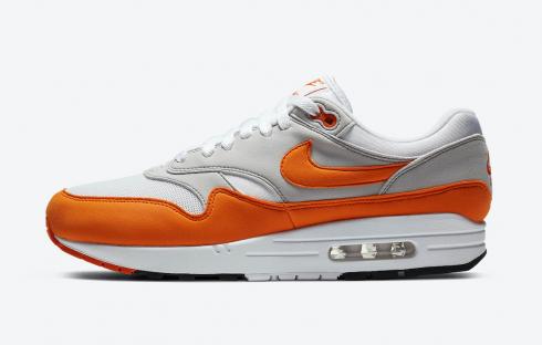 Nike Air Max 1 Anniversary Orange Neutral Grey Black White DC1454-101