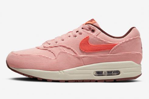 Nike Air Max 1 PRM Coral Stardust Corduroy Oxen Brown FB8915-600