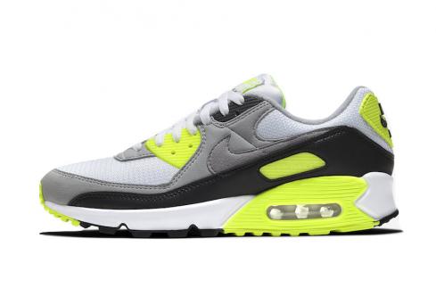 Nike Air Max 90 OG Volt 2020 White Particle Grey Black CD0881-103