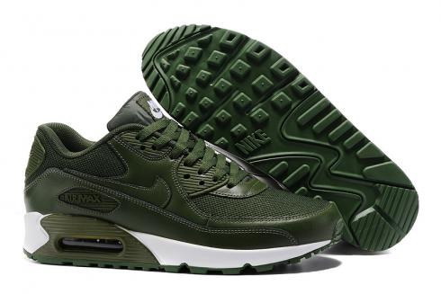 Nike Air Max 90 army green white men Running Shoes 537394-118