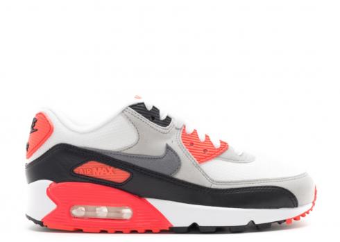 Womens Air Max 90 Og Infrared Neutral White Grey Black Cool 742455-100