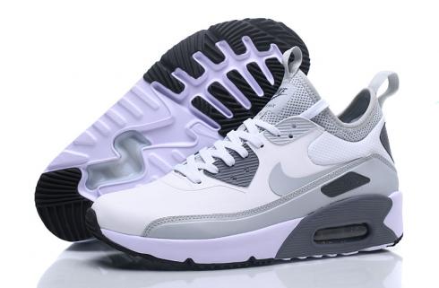 NIKE AIR MAX 90 NS GPX Mid Men Shoes White Grey Black