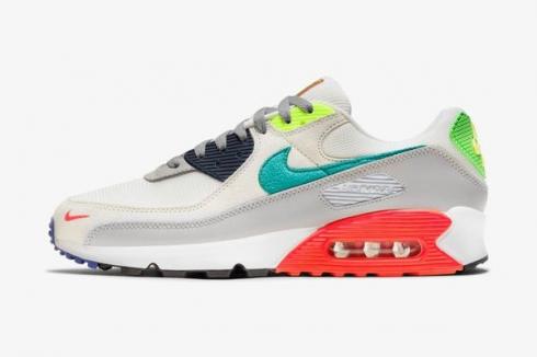 Nike Air Max 90 Evolution of Icons Pearl Grey Sport Turquoise White DD1500-001