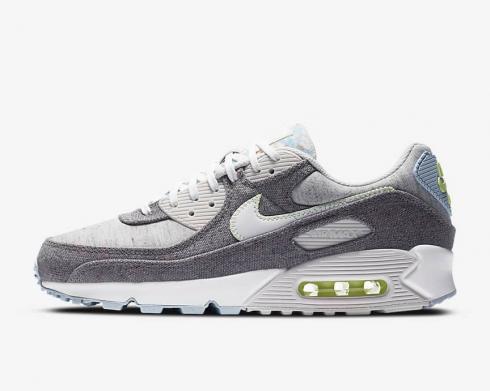 Nike Air Max 90 Recycled Canvas Pack Vast Gray White CK6467-001