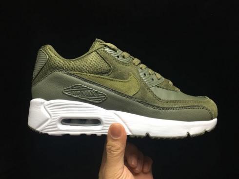 Nike Air Max 90 Ultra 2 LTR Cargo Khaki Olive White Sneakers 924447-300
