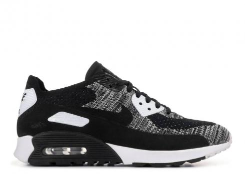 Nike W Air Max 90 Ultra 2.0 Flyknit Black White Anthracite 881109-002