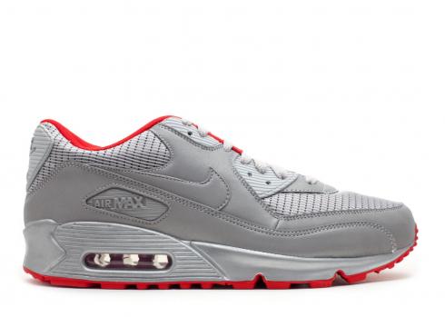 Air Max 90 Red Sport Silver Metallic 325018-009