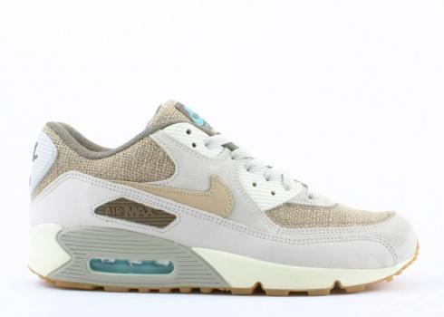 Nike Air Max 90 Premium Crepe Brown Medium Mushroom Birch 308855-221