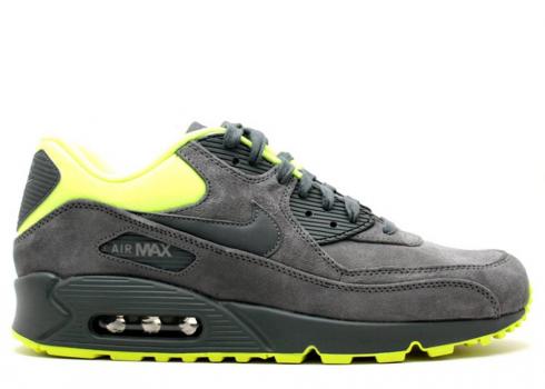 Nike Air Max 90 Premium Medium Grey Dark Volt 333888-022