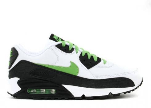 Nike Air Max 90 Premium Rejuvenation Black White Green Bean 313521-131