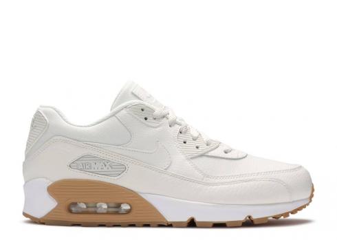 Nike Wmns Air Max 90 Premium Sail Gum Light White Brown 896497-100
