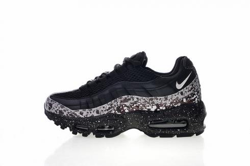 Nike Air Max 95 SE Splatter Running Shoes Black White 918413-003