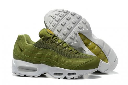 Nike Air Max 95 x Stussy Dark Olive Green Men Running Shoes 834668-337