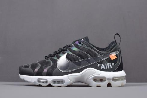 Off White x Nike Air Max Plus TN Ultra Iridescent Mens Size AA3827 001