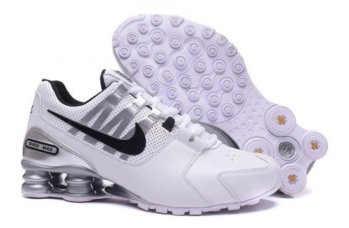 Nike Air Shox Avenue 803 white black Silver men Shoes