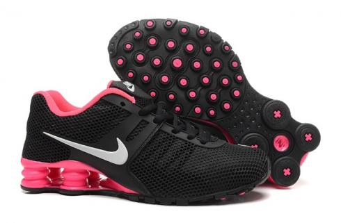 Nike Shox Current 807 Net Women Shoes Black Fushia