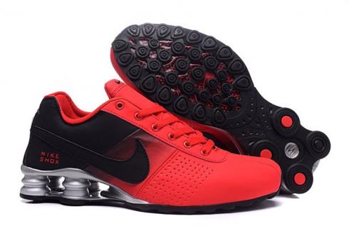 Nike Shox Deliver Men Shoes Fade Red Black Silver Casual Trainers Sneakers 317547