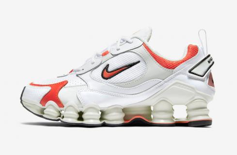 Nike Shox Nova White Team Orange Spruce Aura AT8046-101