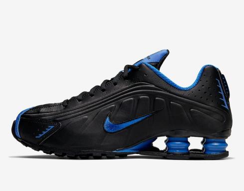 Nike Shox R4 Black Royal Blue 104265-053