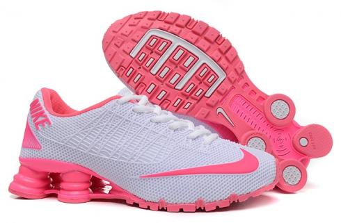 Nike Shox Turbo 21 KPU Women Shoes Pure White Pink