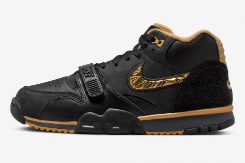 Nike Air Trainer 1 College Football Playoffs Black Gold FJ6196-001