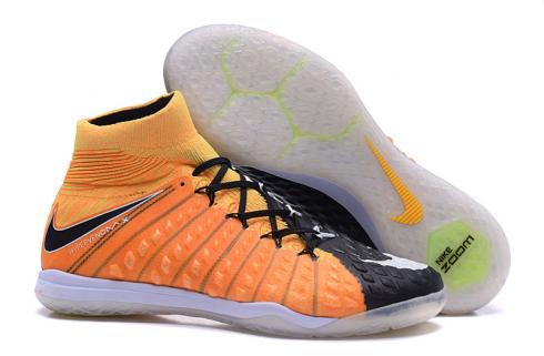 NIke Hypervenom Phantom III DF IC Orange Black White