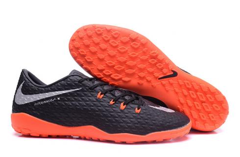Nike Hypervenom Phelon III TF black orange football shoes