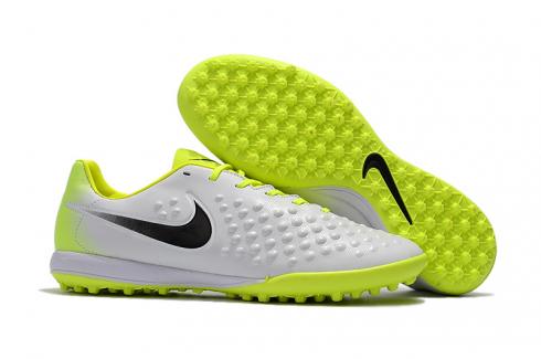 Nike Magista Orden II TF LOW help White fluorescent green men football shoes