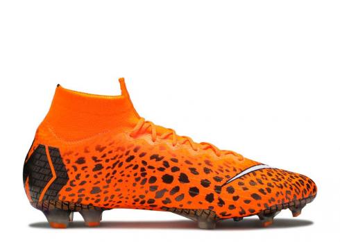 Nike Mercurial Superfly 360 Elite Fg Total Orange White Black AR6073-807