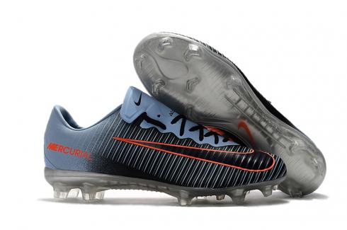 Nike Mercurial Superfly low Wolf Grey Silver Orange