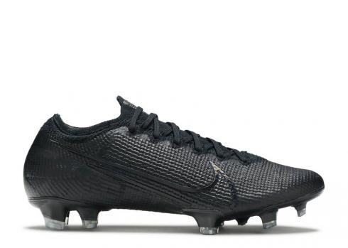 Nike Mercurial Vapor 13 Elite Fg Black Grey Metallic Matte Silver Cool AQ4176-001