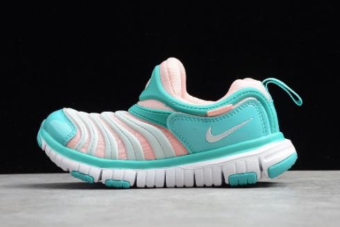 2020 Kids Nike Dynamo Free TD Light Orange Red White Green 343738 630