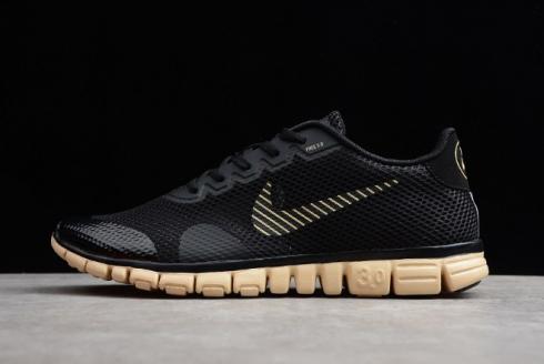 Nike Free 3.0 V2 Black Rice Yellow 806568 008 For Sale