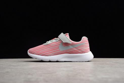 Nike Tanjun SE PSV Wolf Grey White Children Running Shoes 859619-601