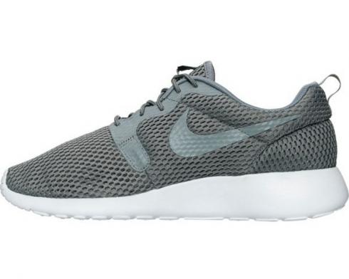 Nike Roshe Run One HYP BR Cool Grey White Running Shoes 833125-002