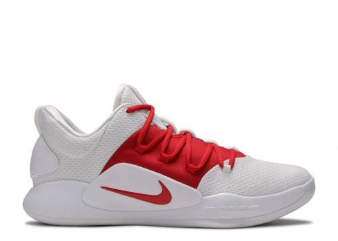 Nike Hyperdunk X Tb Low White University Red AT3867-110