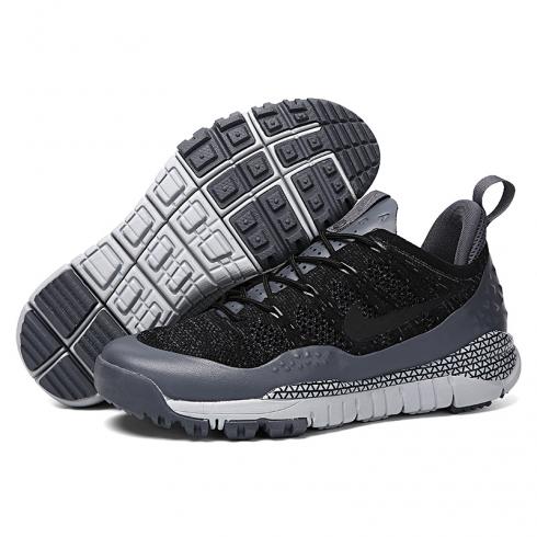 Nike ACG Lupinek Flyknit Low Men Casual Shoes Black Deep Grey