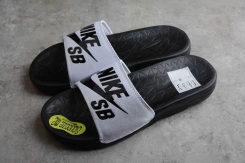 Nike SB Benassi Solarsoft White Black 840067-005