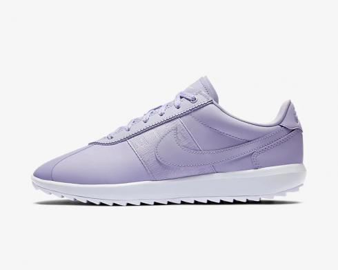 Nike Wmns Cortez G Golf White Purple Running Shoes CI1670-500