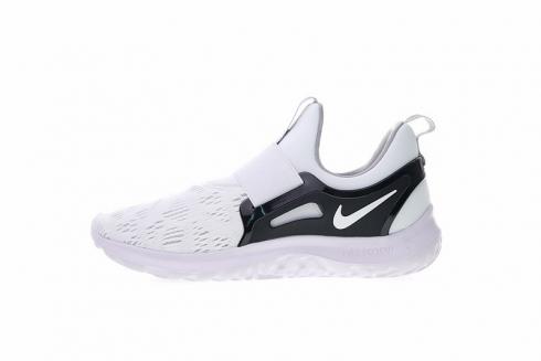 Nike Epic React Sock White Black Breathable Casual Shoes AA7410-106