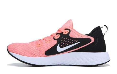 Nike Legend React Running Shoes Oracle Pink White Black AA1626-601