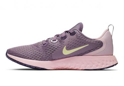 Nike Legend React Running Shoes Violet Dust Met Gold Star Light Artic Pink AH9437-500