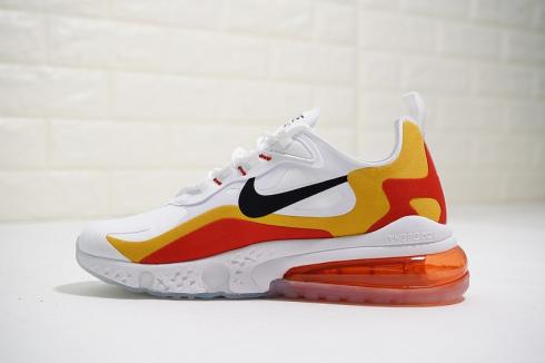 yellow and red air max